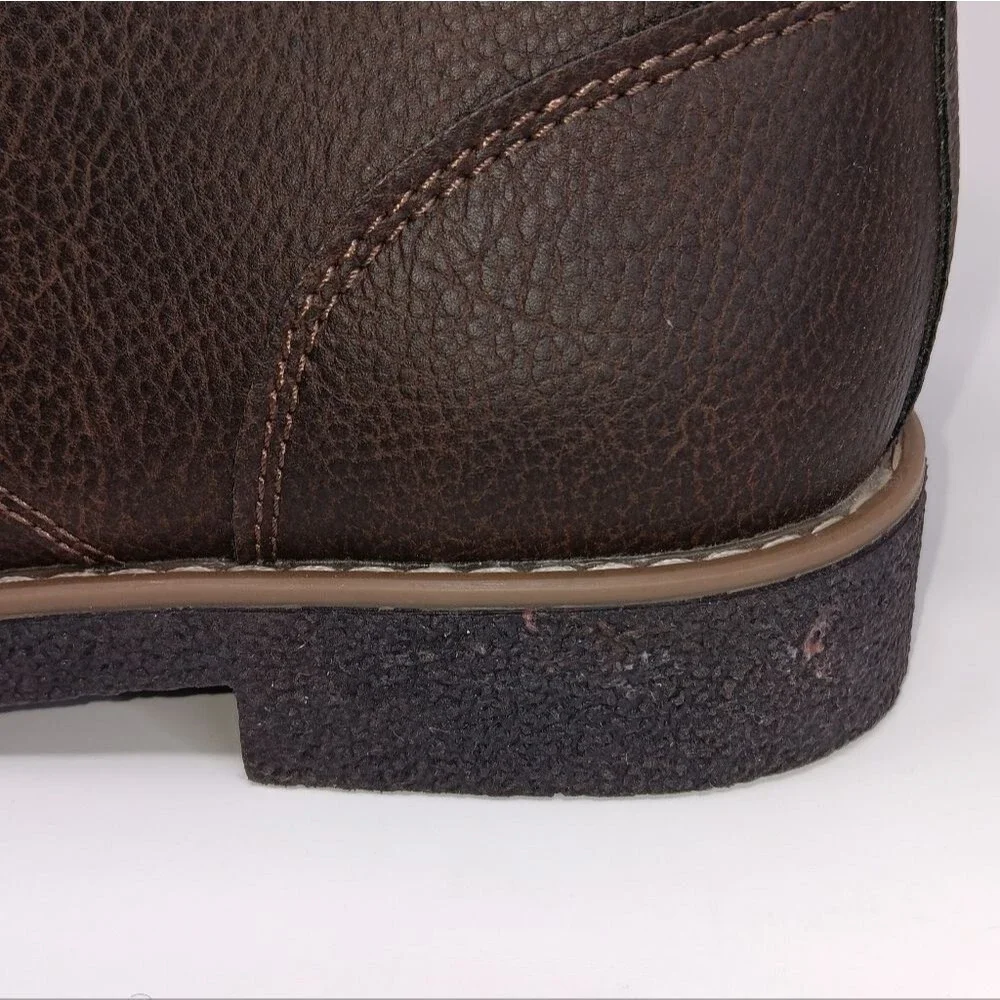 DEER STAGS Men’s Dark Brown Freeport Chukka Boots Size 8.5 Classic Versatile